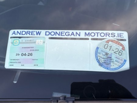 2018 BMW 6 Series 640D F06 M SPORT GRAN COUPE 4DR AUTO €34,950 thumbnail