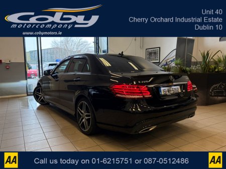 2015 Mercedes-Benz E Class 2.1 E220 Bluetec AMG Night ED 4DR Auto. NCT & Tax, Full Leather, Full Electrics, Sat Nav, Dual Climate Control, Heated Seats, Cruise Control, Revers Cam, Parking Sensors, Paddle Shift, BT & more €15,950 thumbnail