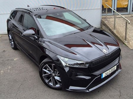 2024 Skoda Enyaq 85X Sportline Plus, 20” Alloys, Alcantara Sports Seats, Heated Seats, Heated Steering Wheel, CarPlay/Android Auto, Electric Tailgate €40,555
