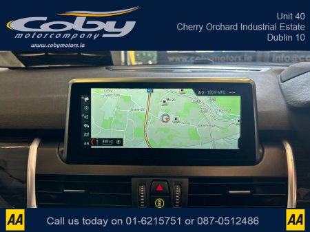 2015 BMW 2 Series Gran Tourer 1.5 Auto 7 Seater . New NCT, 2Keys, Alloy Wheels, Dual Climate Control, Full Electrics, Sat Nav, Parking Sensors, Reverse Camera, Cruise Control, Bluetooth, Full Leather, CD, Lane Departure  and more. €14,950 thumbnail