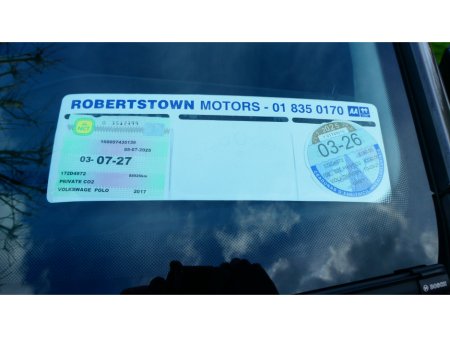 2017 Volkswagen Polo TRENDLINE 1.0 60HP MANUAL 5SPEED 5DR €12,250 thumbnail