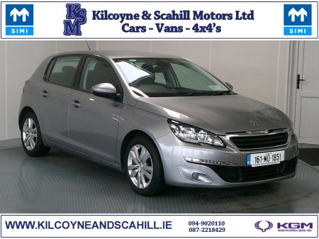 2016 Peugeot 308 ACTIVE 1.6 BLUE HDI 100 4DR