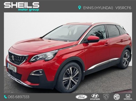 2019 Peugeot 3008 1.5 BlueHDi 130bhp Allure Auto €22,500