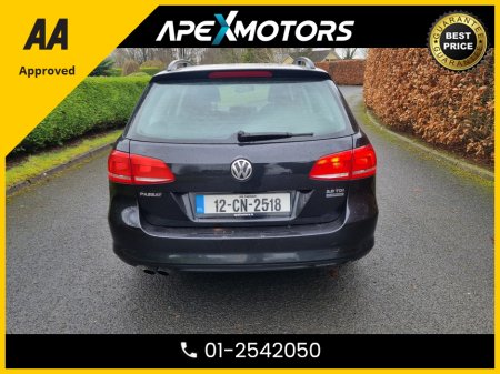 2012 Volkswagen Passat 2.0 TDI S BLUEMOTION 140PS 5DR AUTO * NCT SEP-26 * LOW TAX APR-26 * IMMACULATE * STAMPED SERVICE HISTORY * AA APPROVED * 101 SAFETY CHECKLIST * AUTOMATIC (DSG) * TOP-SPEC 5DR ESTATE * CRUISE CONTROL €7,949 thumbnail