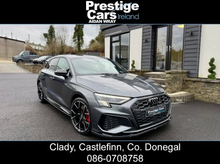 2022 Audi A3 1.4 45 TFSI E S LINE COMPETITION SPORTBACK BLACK EDITION,BODY KIT,DAYTONA GREY,XENON LIGHTS,AMBIENT LIGHTING,VIRTUAL COCKPIT,LEATHER,APPLE CAR PLAY,ONE OWNER,FULL AUDI HISTORY,HIGH SPEC €28,000