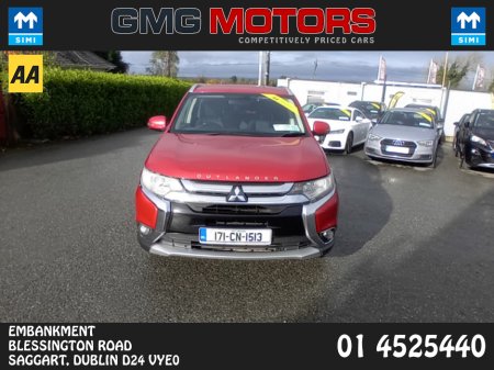 2017 Mitsubishi Outlander 2.2 DI-D 3 4WD **7 SEATER** 148BHP 5DR €14,950
