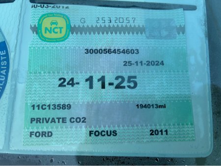 2011 Ford Focus 1.6 TDCI SPORT 108BHP 5DR €1,950 thumbnail