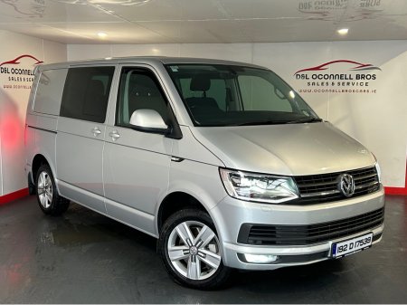 2019 Volkswagen Transporter T6 WINDOW TDI 150BHP 150HP A7F 5DR AU CREWCAB €37,900