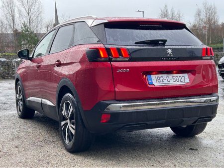 2018 Peugeot 3008 ALLURE 1.5 BLUE HDI 130 6 6.2 4DR €15,950 thumbnail