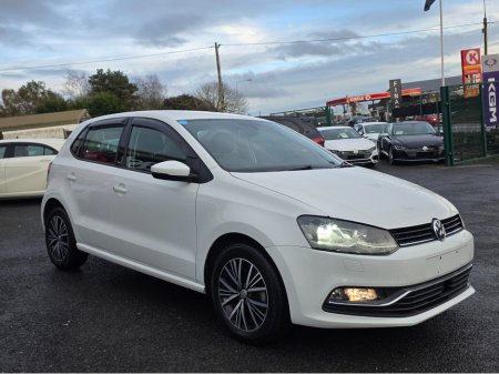 2016 Volkswagen Polo ( 162 REG ) 1.2 TSI HIGHLINE ALL STAR EDITION  REV CAMERA ALLOYS LOW TAX BAND €12,500 thumbnail