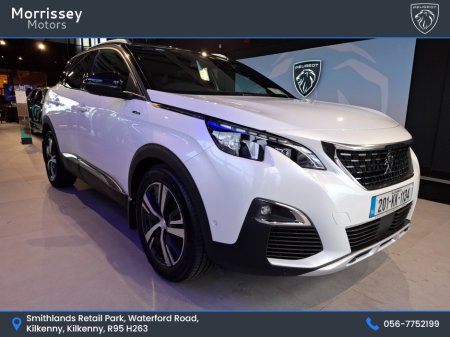 2020 Peugeot 3008 GT-LINE 1.5 HDI 130 6.2 4 4DR €23,950 thumbnail