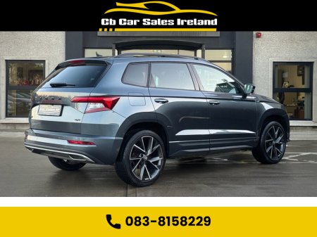 2022 Skoda Karoq 2.0 TDI SportLine SUV 5dr Diesel DSG 4WD Euro 6 (s/s) (150 ps) 1 OWNER + GLASS SUNROOF + REVERSE CAMERA + HEATED SEATS thumbnail