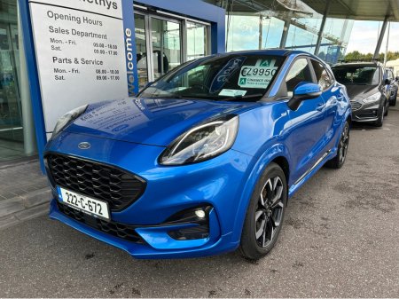 2022 Ford Puma ST-LINE X 5DR 1.0T 125 MHEV M6 F €26,950