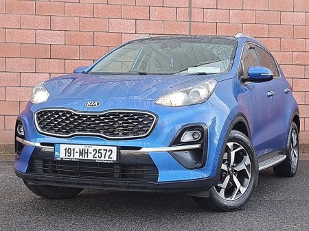 2019 Kia Sportage K3 Model 1.6 Diesel Automatic, Panomaric Sunroof. €19,950