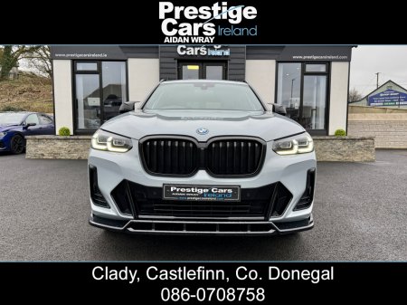 2021 BMW X3 X DRIVE 30E M SPORT AUTO PETROL/PLUG IN HYBRID,LCI NEW MODEL,BROOKLYN GREY,M PERFORMANCE BODY KIT,PLUS/TECH PACK,HEATED LEATHER,CAMERAS,AMBIENT LIGHTING,VIRTUAL COCKPIT,XENON LIGHTS,FBMWSH,HIGH SPEC €40,000 thumbnail