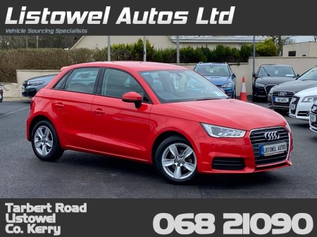 2018 Audi A1 1.0 TFSI S-TRONIC 5DR AUTOMATIC * 5 STAMPS SERVICE HISTORY * 2 STAGE HEATED SEATS  * PARKING SENSORS FRONT & REAR * BLUETOOTH * FRONT ARM REST * 15