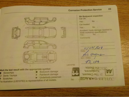 2011 Saab 9-3 1.9 TTID TURBO EDITION  160BHP ** FSH ** €3,895 thumbnail