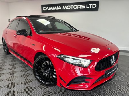 2019 Mercedes-Benz AMG MERCEDES BENZ  A35 4MATIC PREMIUM PLUS AUTO*EVERY OPTIONAL EXTRA*PANORAMIC TILT AND SLIDE SUNROOF*HEATED SEATS, MASSAGE SEATS, ELECTRIC MEMORY ADJUSTABLE DRIVER & PASSENGER CHAIR*PARK ASSIST 360 CAM* €39,950 thumbnail