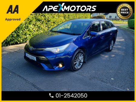 2018 Toyota Avensis FINANCE ARRANGED * TOP-SPEC BUSINESS EDITION ESTATE * NEW NCT FEB-27 * AA APPROVED * 101 SAFETY CHECKLIST * IMMACULATE * COLOUR REVERSE CAMERA * LOW DIESEL MILES * CRUISE CONTROL and SPEED LIMITER €12,749