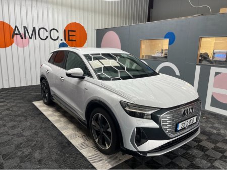 2023 Audi Q4 e-tron €35950! 2023 AUDI Q4 E-TRON 40 S-LINE ELECTRIC AUTOMATIC / CRUISE CONTROL / 360° PARKING CAMERA / HEATED SEATS / PADDLE SHIFTERS / APPLE CARPLAY / AMBIENT LIGHTSSHIFTERS €35,950 thumbnail