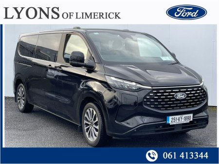 2025 Ford Tourneo Custom TITANIUM BUS HI 340 L2 2.5 L 232 €65,950