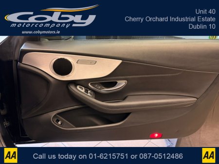 2021 Mercedes-Benz C Class C220D AMG LINE EDITION 2DR AUTO. NCT & Tax, 1/2 Leather, Sat Nav, Dual Climate Control, Heated Seats, Cruise Control, Revers Cam, Parking Sensors, Paddle Shift, BT & more. €35,950 thumbnail