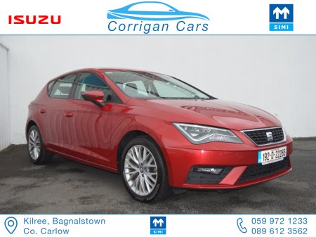 2019 SEAT Leon ONE OWNER LOW MILEAGE SE 115BHP €15,949