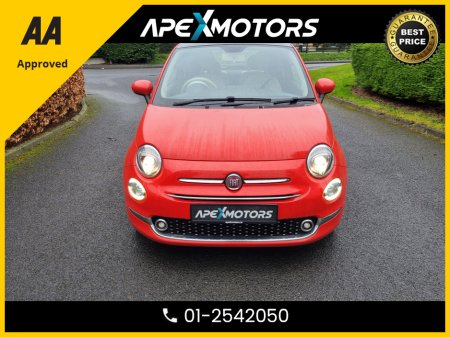 2017 Fiat 500 FINANCE ARRANGED * TOP-SPEC LOUNGE MODEL * PAN SUNROOF * NEW NCT FEB-28 * IMMACULATE * STAMPED SERVICE HISTORY * AA APPROVED * 101 SAFETY CHECKLIST * LOW LOW MILES * 2-KEYS * LOW TAX * 12-MONTH ROADSI €11,949 thumbnail