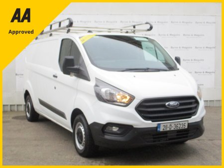 2021 Ford Transit Custom 300 LEADER  ECOBLUE. LOW KMS ONLY 52000 KMS FULLY SERVICED AND DOE TESTED !!! PRICE EXCLUDING VAT €20,285