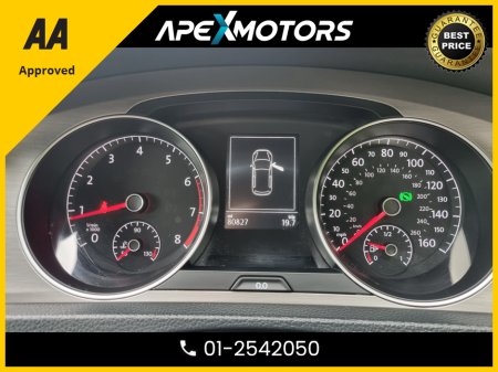 2016 Volkswagen Golf FINANCE ARRANGED * 1.4 TSI MATCH EDITION 125 * NEW NCT MAY-27 * 8-STAMPS SERVICE HISTORY * AA APPROVED * 101 SAFETY CHECKLIST * AUTOMATIC (DSG) * IMMACULATE * HEATED SEATS * 01-2542050 €14,449