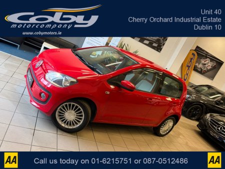 2014 Volkswagen up! 1.0 AUTO 5DR. New NCT done before collection, Half Leather, Heated Seats, Parking Sensors, AUX, Central Locking, Radio, CD Player, Air Conditioning,  Luggage Cover, Electric Front Windows and more. €7,950 thumbnail