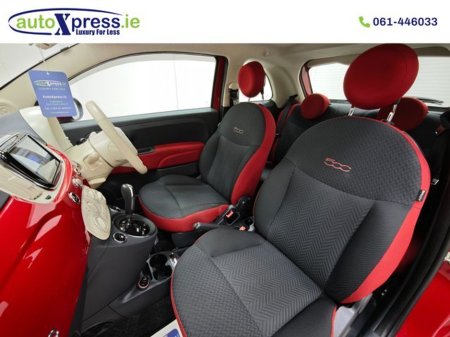 2017 Fiat 500 1.2 Automatic, Reversing camera €11,495