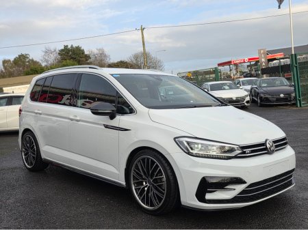 2017 Volkswagen Touran 1.4 R LINE EDITION LEATHER 7 SEATER CARPLAY ANDROID AUTO LARGE TOUCH SCREEN - SPECIALISING IN IMPORTS OF GERMAN AUTOMATIC HI SPEC €19,950 thumbnail