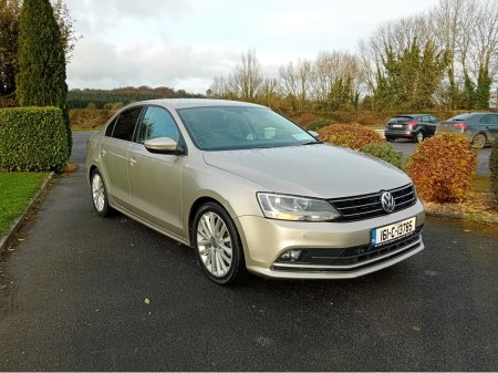 2016 Volkswagen Jetta HIGHLINE 2.0 TDI MANUAL 5SPEED 110BHP 4DR €10,950