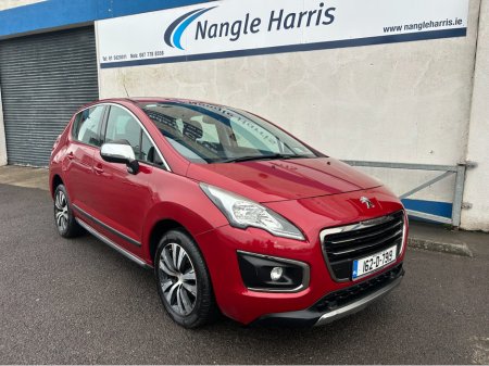 2016 Peugeot 3008 ACTIVE 1.6 HDI..  LOW KMS. FINANCE AVAILABLE. TRADE IN WELCOME. www.nangleharris.ie. ALL CARS CHECKED WITH MOTORCHECK.IE CALL 01 5620011 €7,900
