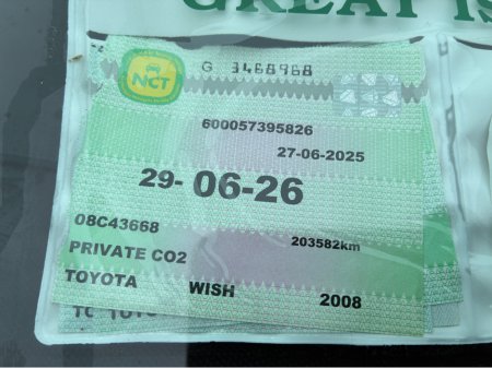 2008 Toyota Wish ZNE10 5DR A AUTO €3,950 thumbnail