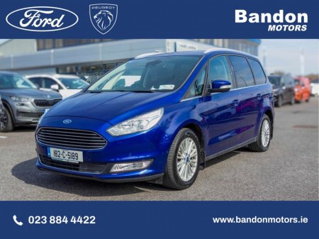 2018 Ford Galaxy 7 Seater 2.0TDCi 150PS Titanium. MASSIVE SPACE FOR ALL €22,950