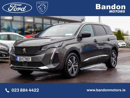 2023 Peugeot 5008 Automatic 7 Seater 2023 Peugeot 5008 1.5 BlueHDi 130bhp Allure Auto €33,950