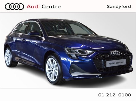 2025 Audi A3 Sportback 30 TDI 115HP SE Price new was €43,030