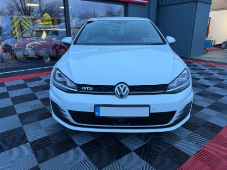 2017 Volkswagen Golf GTD S-A DSG , only 88k , FRESH SERVICE INC TIMING BELT , NEW 2yr NCT , ONLY €72 p/w & €5,950 TRADE IN , HEATED SEATS , UPGRADE ALLOYS , SAT - NAV , ADAPTIVE CRUISE CTRL , €20,950 thumbnail