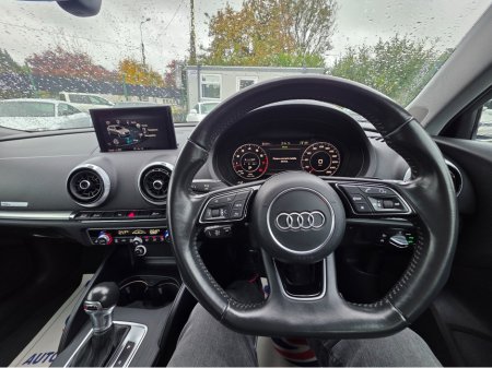 2018 Audi A3 1.4 FULL LEATHER SEATS / VIRTUAL COCKPIT - SMARTPHONE INTERFACE- SATNAV - VIRTUAL COCKPIT - NAVIGATION REVERSING CAMERA -BLIND SPOT - PARKING SENSORS- LEATHER €17,950 thumbnail