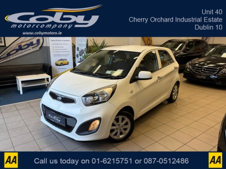 2014 Kia Picanto 1.0 MANUAL 5DR. Comes with New NCT before collection, Irish Owned Car, CD Player, 2 Keys, Air Conditioning, Irish Radio, Service History, Alloy Wheels, and more. €5,950 thumbnail