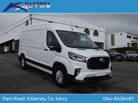 2025 Maxus Deliver 9 LWB Med Roof FWD LUX 2.0TDCi 150BHP Price plus 23% vat €32,567