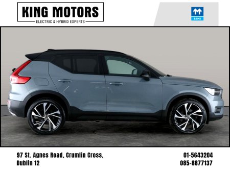 2021 Volvo XC40 R-DESIGN PRO T5 RECHARGE 260bhp / PAN ROOF / HALF-LEATHER / FULL VOLVO HISTORY / ONE OWNER / *FINANCE PACKAGES AVAILABLE* €31,885