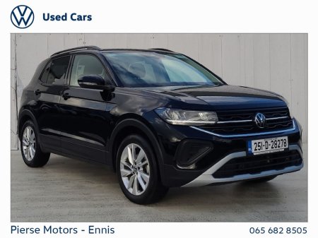 2025 Volkswagen T-Cross T-CROSS EDITION 75 1.0 TSI M5F 95HP €29,950