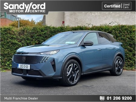 2025 Peugeot 3008 EV 73kWH 210BHP Allure*Ex Demo* €38,750