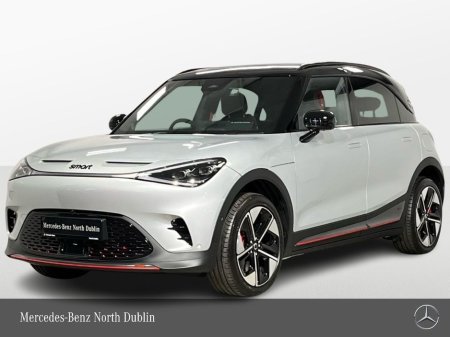 2025 Smart #1 Brabus - High Spec - Panoramic Glass Roof - Sat Nav - Reversing Camera - Ambient Lighting - Heated Seats - Climate Control - Keyless Start €37,950