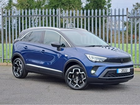 2022 Opel Crossland ULTIMATE 1.2TURBO 110BHP **LEATHER/SUEDE INTERIOR** €19,950 thumbnail
