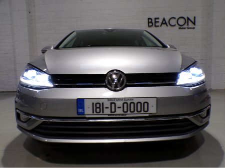 2018 Volkswagen Golf *MIESTER EDITION*MARK 7.5*AUTO*VW GOLF 1.4 TSI HIGH-LINE*FULL LEATHER HEATED MEMORY SPORT SEATS**VIRTUAL COCKPIT*PILOT PARKING*COLOUR CAMERA*SAT-NAV*APPLE-CARPLAY*ANDROID AUTO*UP-GRADED VW ALLOYS*XL M €18,900 thumbnail