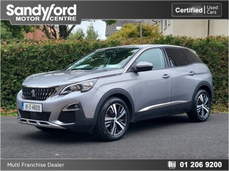 2018 Peugeot 3008 1.2 ALLURE 130bhp €18,950